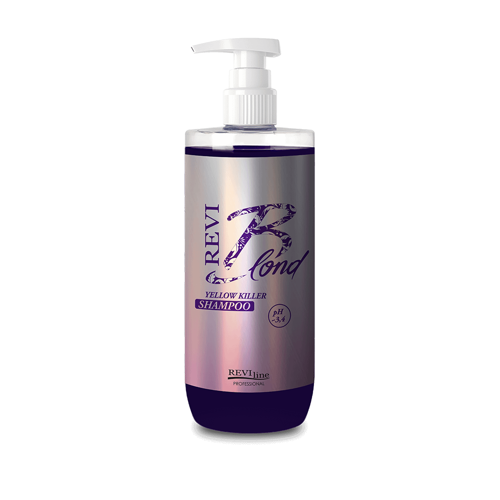 purple shampoo for blonde hair 1000ml Reviblond Yellow Killer