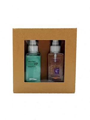 VIP Intense Repair Kit Paraben Free 100 ml Shampoo and Linseed Gloss Serum